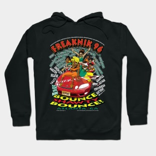 Freaknik 1996 Bounce Shawty Bounce! Afrocentric Colorway Hoodie